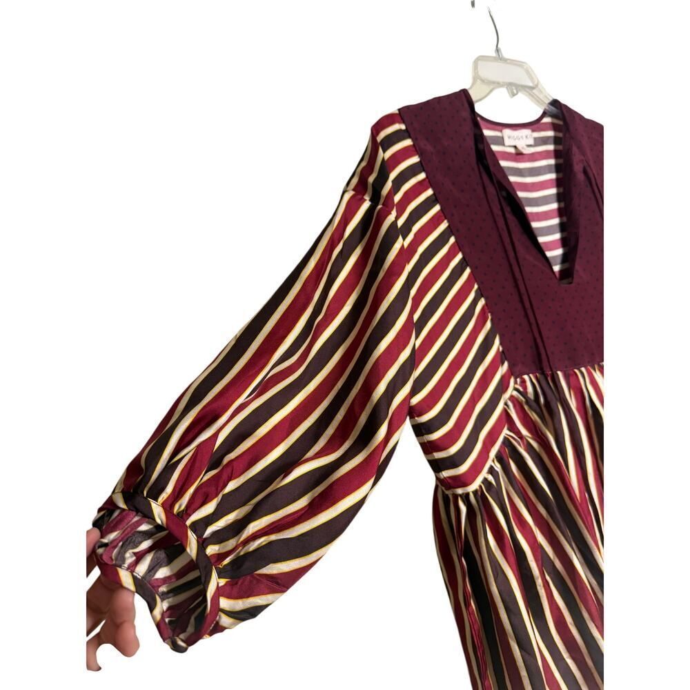 Wiggy Kit Libertine Multi Silk Top Women's Sz. XS - Picture 7 of 10